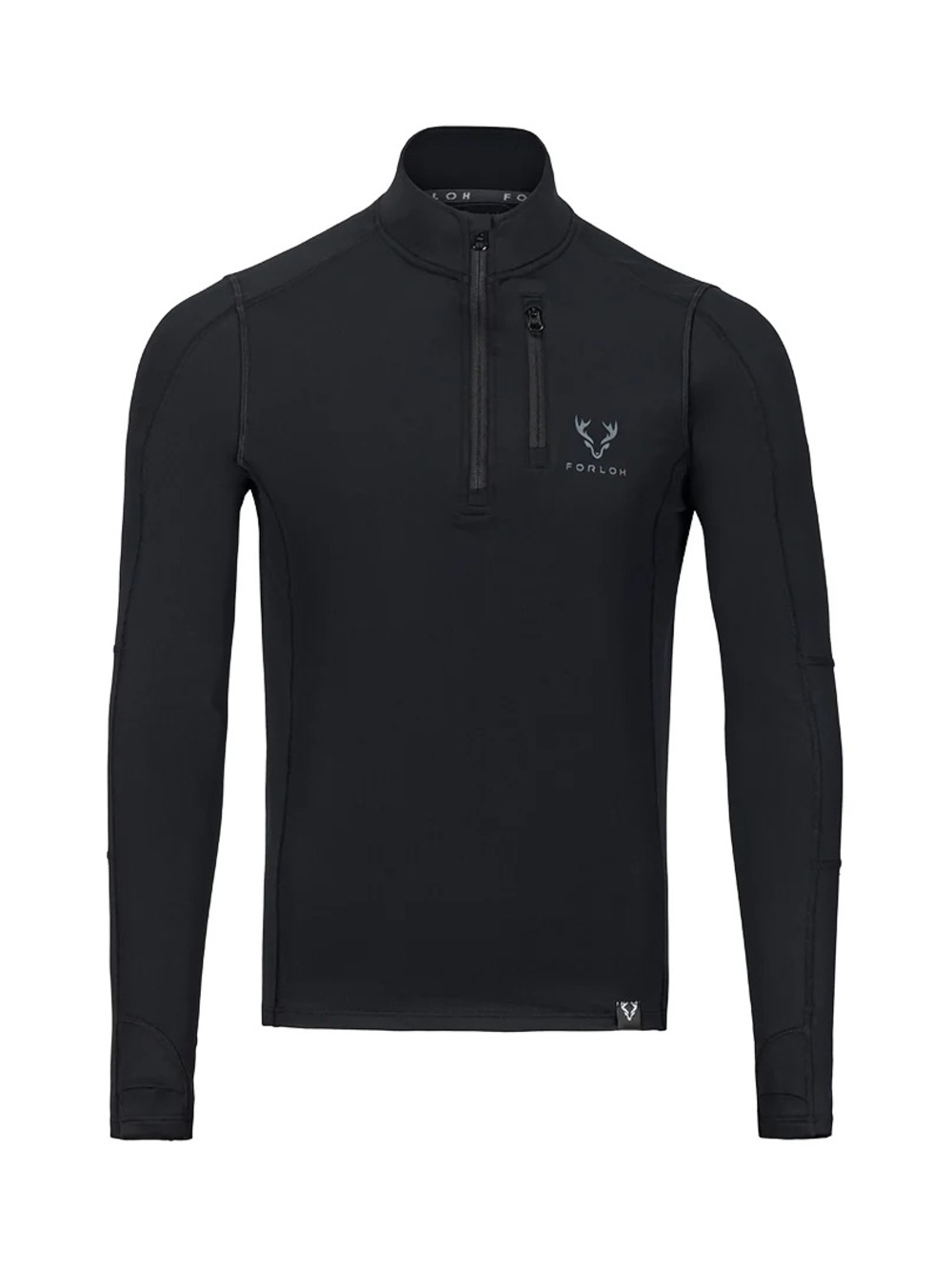 FORLOH MEN’S DEEP SPACE HALF-ZIP BASE LAYER